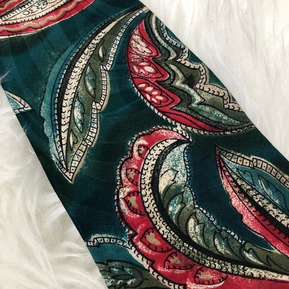 Oscar de la Renta Vintage couture collection designer tie - Picture 2 of 6